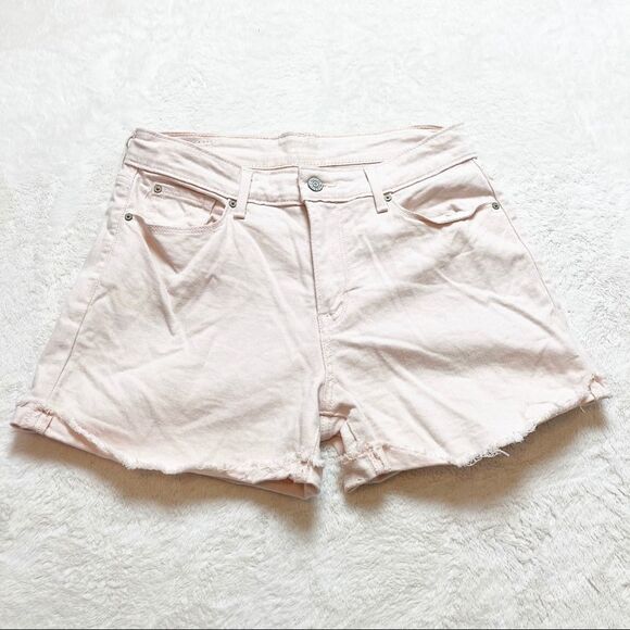 Levi’s high waist pink shorts sz 29 - Picture 1 of 7